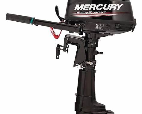 Mercury 5hp Tiller FourStroke Outboard Motor 25 Shaft