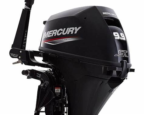 Mercury 9.9hp Tiller FourStroke Command Thrust Outboard Motor 20" Shaft - Image 3