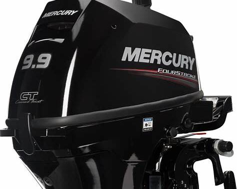 Mercury 9.9hp Tiller FourStroke Command Thrust Outboard Motor 20" Shaft - Image 4