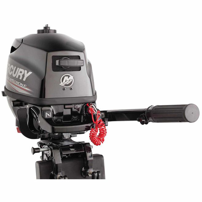Mercury 3 5hp Tiller FourStroke Outboard Motor 20'' Shaft, Manual Tilt/Trim, Manual Start - Image 6
