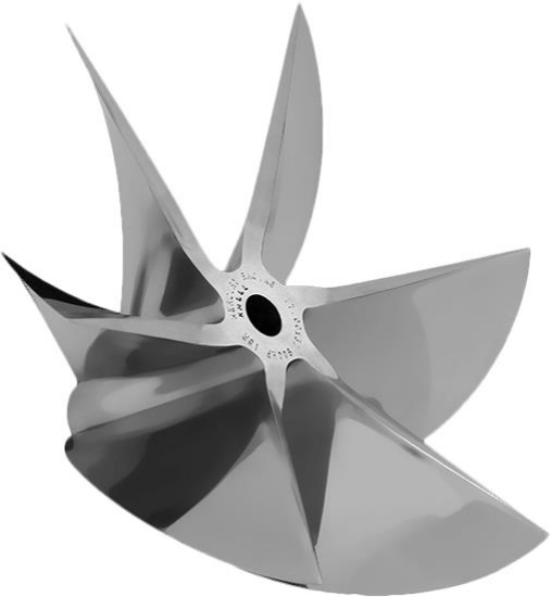 Mercury Racing CNC Cleaver Pro Finished 5 Blade Sterndrive Propeller