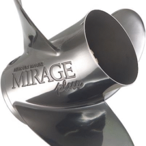Mirage Plus 3 blade stainless steel propeller