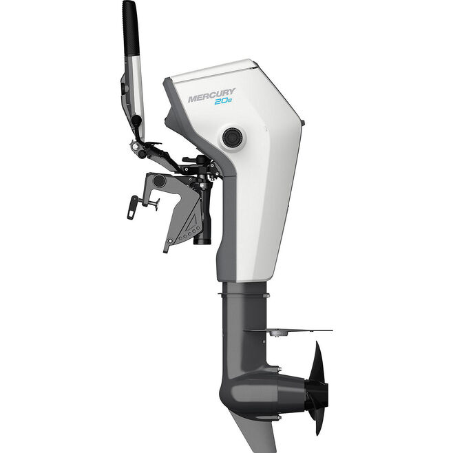 Mercury Avator 20e Tiller Electric Outboard Motor, 20" Shaft (Battery and Harness Sold Separately) Model # 21890447 Mfg # 1003E031A - Image 3